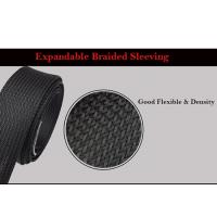 China Self - Extinguishing Heat Shrinkable Braided Sleeving Expandable Cable Harness on sale