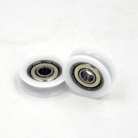 China U Grooved Plastic Ball Bearing Rollers POM Injected ISO Certificate on sale