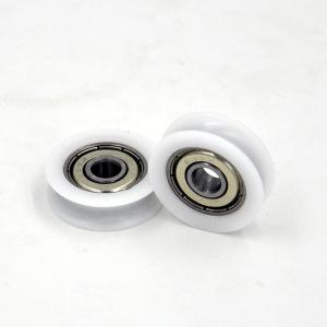 China U Grooved Plastic Ball Bearing Rollers POM Injected ISO Certificate supplier