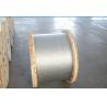 China Non - Alloy Galvanized Ground Shield Wire With Hot Dip Galvanizing Vertical Process wholesale