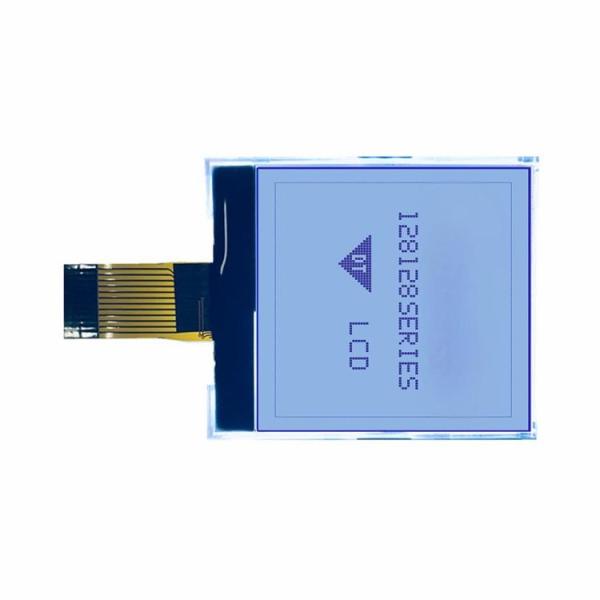 600 Cd/M2 Monochrome LCD Panel 128x128 LCD Display SPI Interface