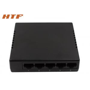 China port RJ45, boîte du commutateur 5 d'Ethernet du réseau 10/100Mbps de commutateur portative de LAN supplier
