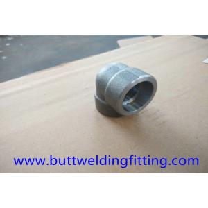 Forged Pipe Fittings UNS S32750 90D Socket Welded Elbow ASME B16.11