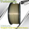 China ±0.03 Tolerance Roundness 3d Printing Filament 1.75 3.0mm Transparent Color wholesale