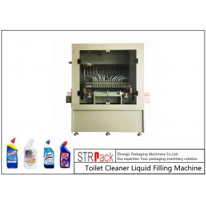 12 Heads Automatic Liquid Filling Machine Anti Corrosive For Gel Water 0.5-1L 3600BPH