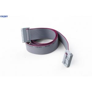 Signal Transmission Flat Ribbon Cable Assembly Gray Color For LED Screen