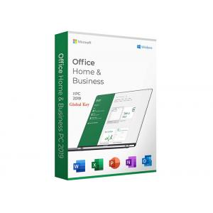 China Global Microsoft Office 2019 Home And Business Key License 2 PC User supplier