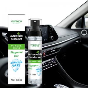 liquide intérieur des véhicules à moteur de suppresseur d'odeur de voiture de jet du déodorant 100ml