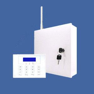 Metal case GSM wireless alarms with touch keypad in LCD display