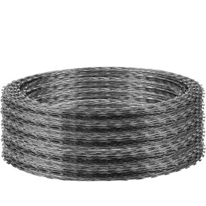 China China Supplier Hot Dipped Galvanized Razor Barbed Wire Roll Anti-climb Concertina Wire Mesh Fencing wholesale
