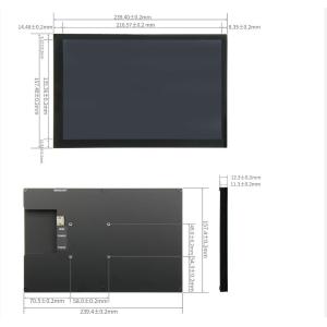 China 10.1 polegada módulo TFT LCD com CTP 1280x800 resolução HDMI interface com suporte de Raspbian, Kali linux, Ubuntu, Kodi, W supplier