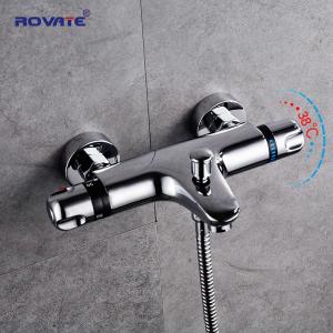 China Multi Functions rain shower set Germane Style ROVATE Polished Surface supplier