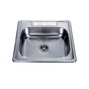 China philippines polish or satin kitchen stainless steel sink 25*22 supplier