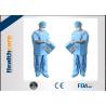 Unisex SMMS Disposable Scrub Suits V-neck Shirt And Pants For Doctor EO