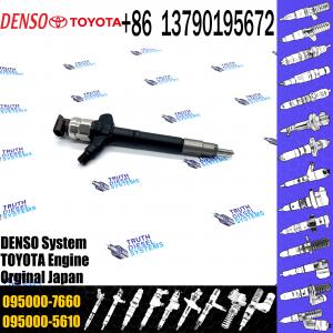 Common Rail Fuel Injector 23670-0R190 Diesel Fuel Injector 095000-7660 Original Remain Injector 23670-0R190