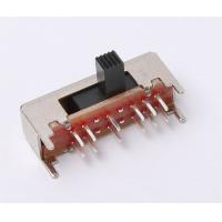 China OEM Micro Miniature Slide Switch 2 Position 1 Pole With PCB Through Hole Insert on sale