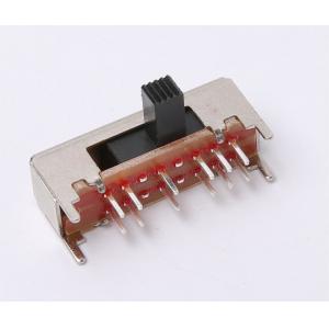 OEM Micro Miniature Slide Switch 2 Position 1 Pole With PCB Through Hole Insert