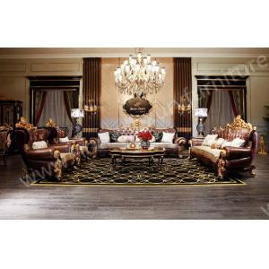 Genunie Leather sofa luxury living room furnitue sofa sets coffee table hot sale 2014