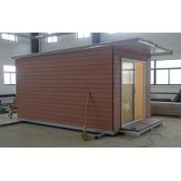 China Light Steel Structure Holiday Home / Prefabricated Garden Studio For Holiday Living on sale