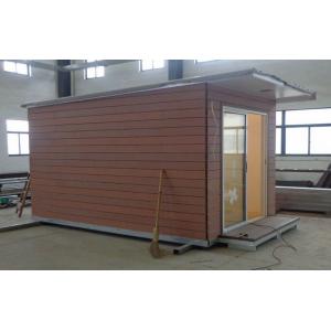 China Light Steel Structure Holiday Home / Prefabricated Garden Studio For Holiday Living supplier