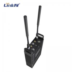China Military Police Manpck IP MESH Radio Base Station Multi-hop High Data Rate Dual Antennas MIMO 10W High Power AES IP66 supplier