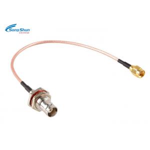 China FEP Jacket  RF Cable Assemblies BNC Female Plug For Satellite Transmission supplier