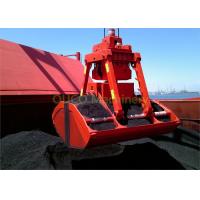 China Compact Design Clamshell Grab Bucket , Electric Hydraulic Grab For Bulk Vessel on sale