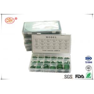 HNBR NBR 70 O Ring Kit Box Green Good Abrasion Resistance And Tear Resistance
