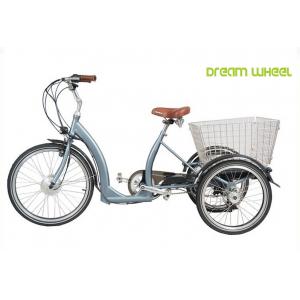 20km/H 35km Pedal Assist Adult Tricycle 36V 350W Motor
