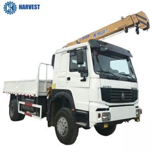 China 4t Lifting Capacity Sinotruk LHD 4x4 All Wheel Drive 266hp Truck Mounted Crane supplier