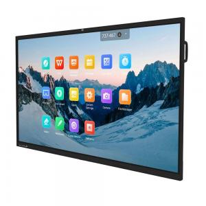 China 4K 55 Inch LED Interactive Whiteboard 3840X2160 With Panel Type supplier