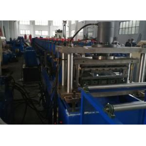 GCR15 Roller Material Rack Rolling Machine , Shelf Cold Forming Machine With Cr12Mov