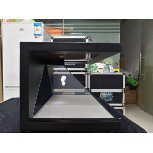 22 Inch -  70 Inch Holographic Pyramid Projection 3D Showcase Holo Box Display for exhibition
