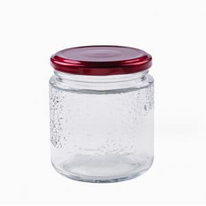 Honey Empty Glass Jars With Metal Lid 150ml 200ml 280ml 380ml Pickle Jars