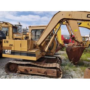                  7 Ton Mini Crawler Excavator, Preowned Caterpillar E70 Mini Track Excavator for Sale             