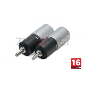China 105mA No - Load Current Planetary DC Gear Motor 16mm 9V With Small Gearbox supplier