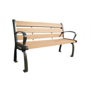 China Cedar Recyclable WPC Outdoor Furniture , Weather Resistant Garden Chair supplier