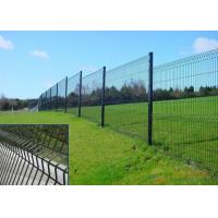 Galvanized Metal Wire Mesh Triangle Bending Fence 0.63 M For Securty