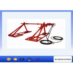 3300N.m Brake Force Cable Jack Stands SIYZ10 10 Ton Drum Type Elevator With Hydraulic Motor