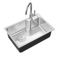 China AF5508 Stainless Steel Kitchen Sink 620×430×201mm Single Bowl on sale