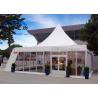China Luxury Pagoda Canopy Tent Choosable Tent Shape For Wedding Ceremony And Catering Events wholesale