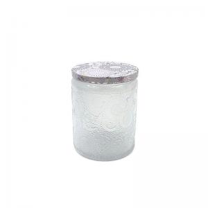 9.5cm*10.8cm Glass Carving Decorative Candle Holders