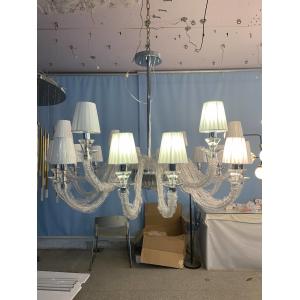 Custom OEM ODM Clear Crystal Chandelier Classic And Popular Style