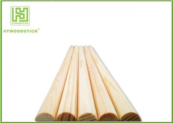 Long Wooden Dowel Sticks Iin Bulk , Food Grade Wooden Barbecue Sticks