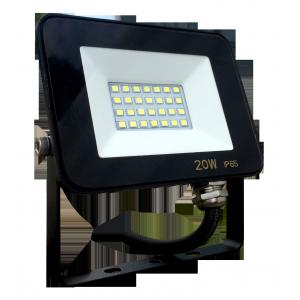 6500K IP65 Commercial LED Spotlights 100LM/W With Tempered Glass Lens