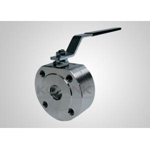 China Wafer Type Ball Valve, Stainless Steel Thin Ball Valve CF8 CF8M F304 F316 supplier