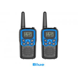 VOX Hands Free Rechargeable Walkie Talkies Friendly Material Blue / Black Color