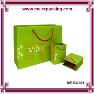 High Quality Rectangular Wrapping Paper matte Laminated paper gift bag for clothing