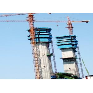Cable - Stayed Bridges Automatic Climbing Formwork System Q235B Steel Steady Flexible