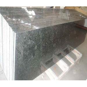 China Rectangular Butterfly green granite counter top supplier